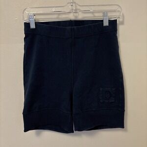 Free People Movement Victory Pull-On Biker Shorts Blue M Boho FP High Waisted